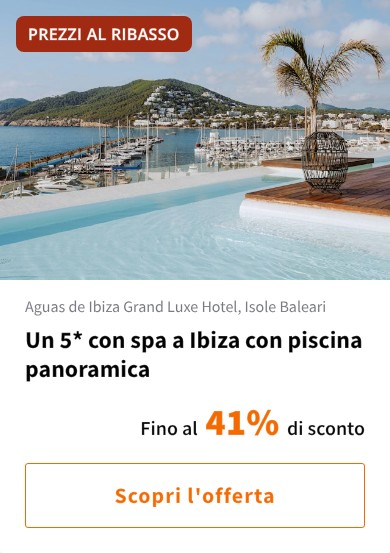 Un 5* con spa a Ibiza con piscina panoramica