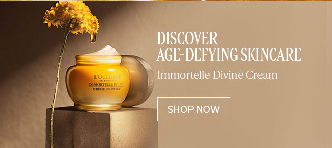 DISCOVER AGE-DEFYING SKINCARE | IMMORTELLE DIVINE CREAM | SHOP NOW