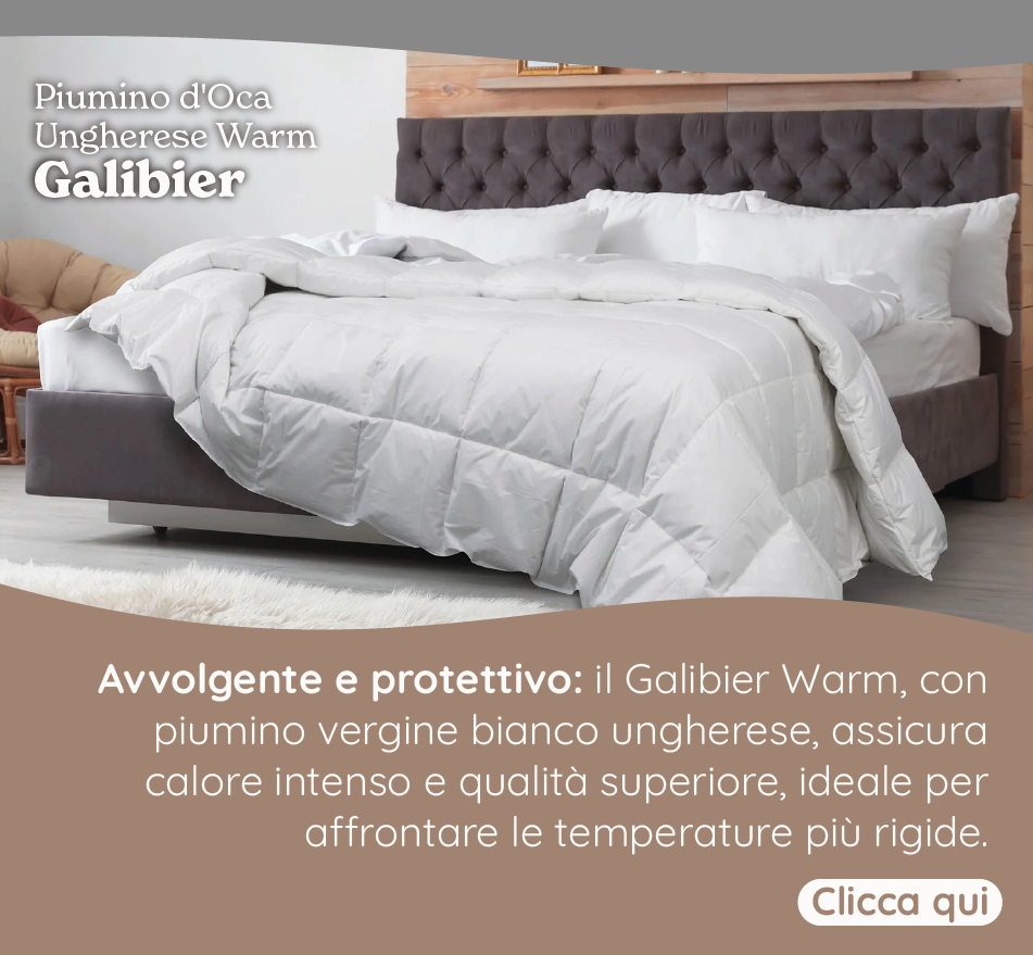 Piumino d'Oca Ungherese Warm - Galibier