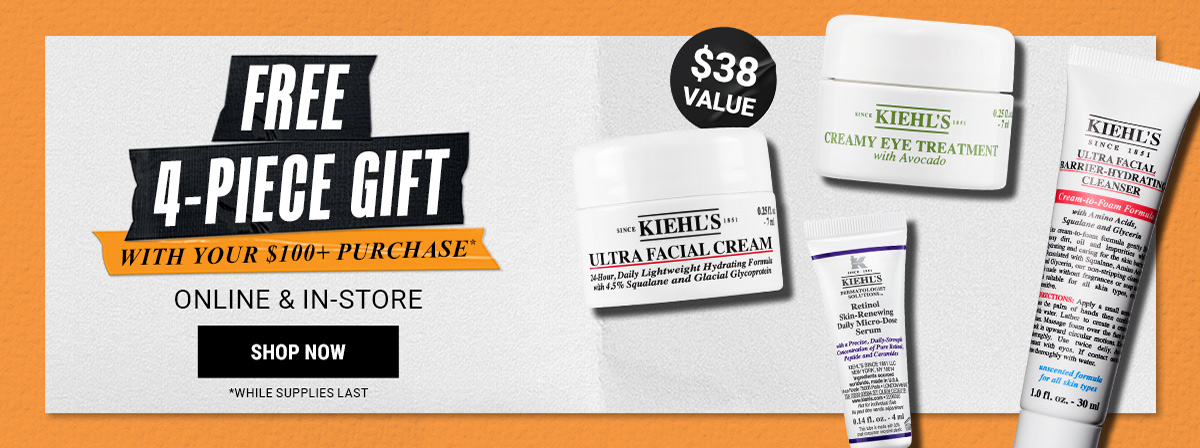 FREE 4-PIECE GIFT