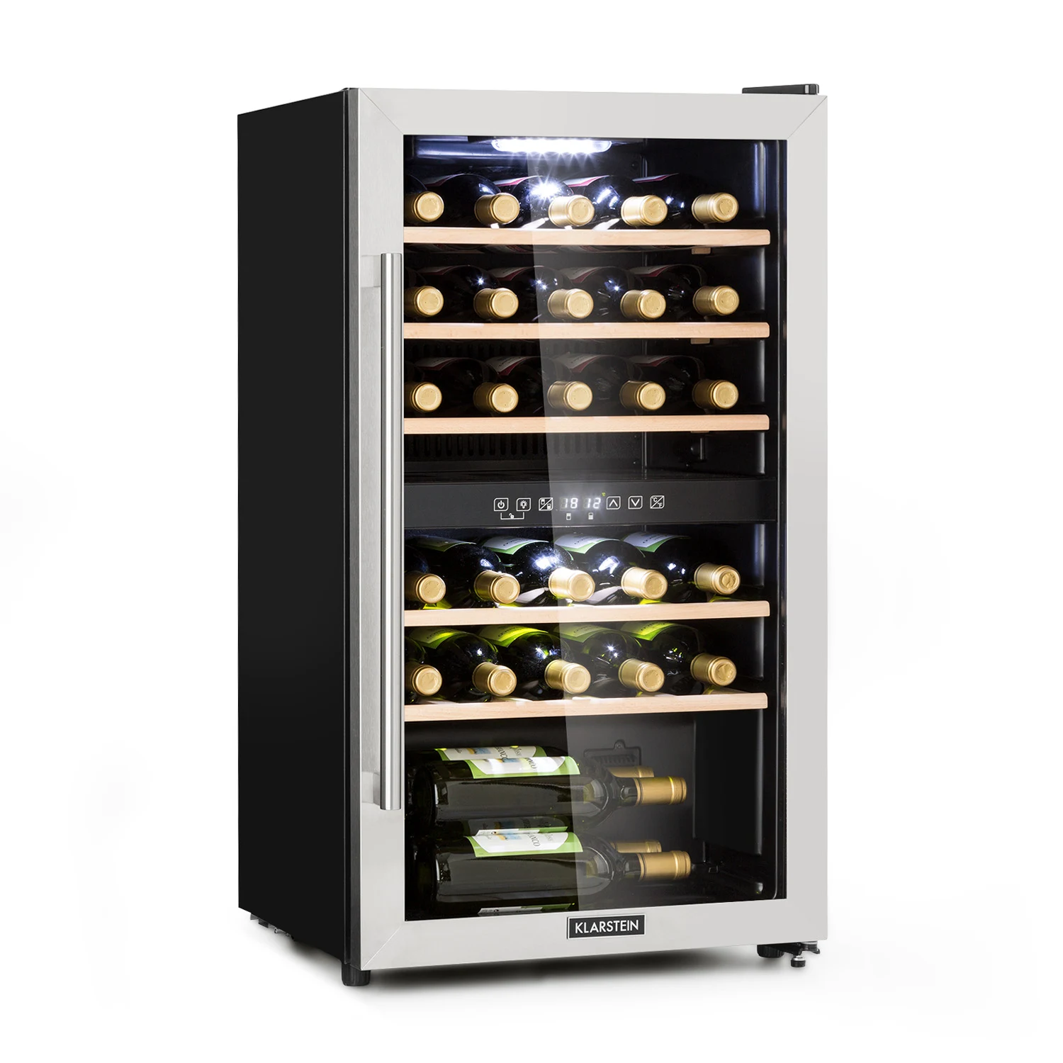 



  



  
  Vinamour 29 Duo - Frigorifero per vini, 2 zone, 80 ...