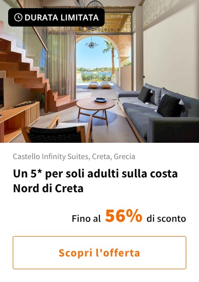 Un 5* per soli adulti sulla costa Nord di Creta