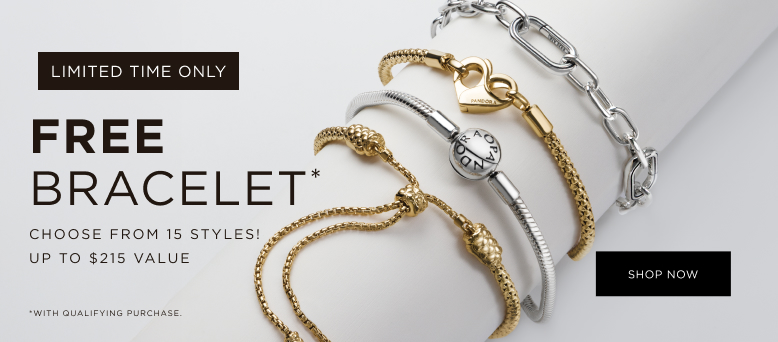 Unlock your free bracelet with $135+.