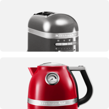 Artisan variable temperature kettle and 2 slices toaster