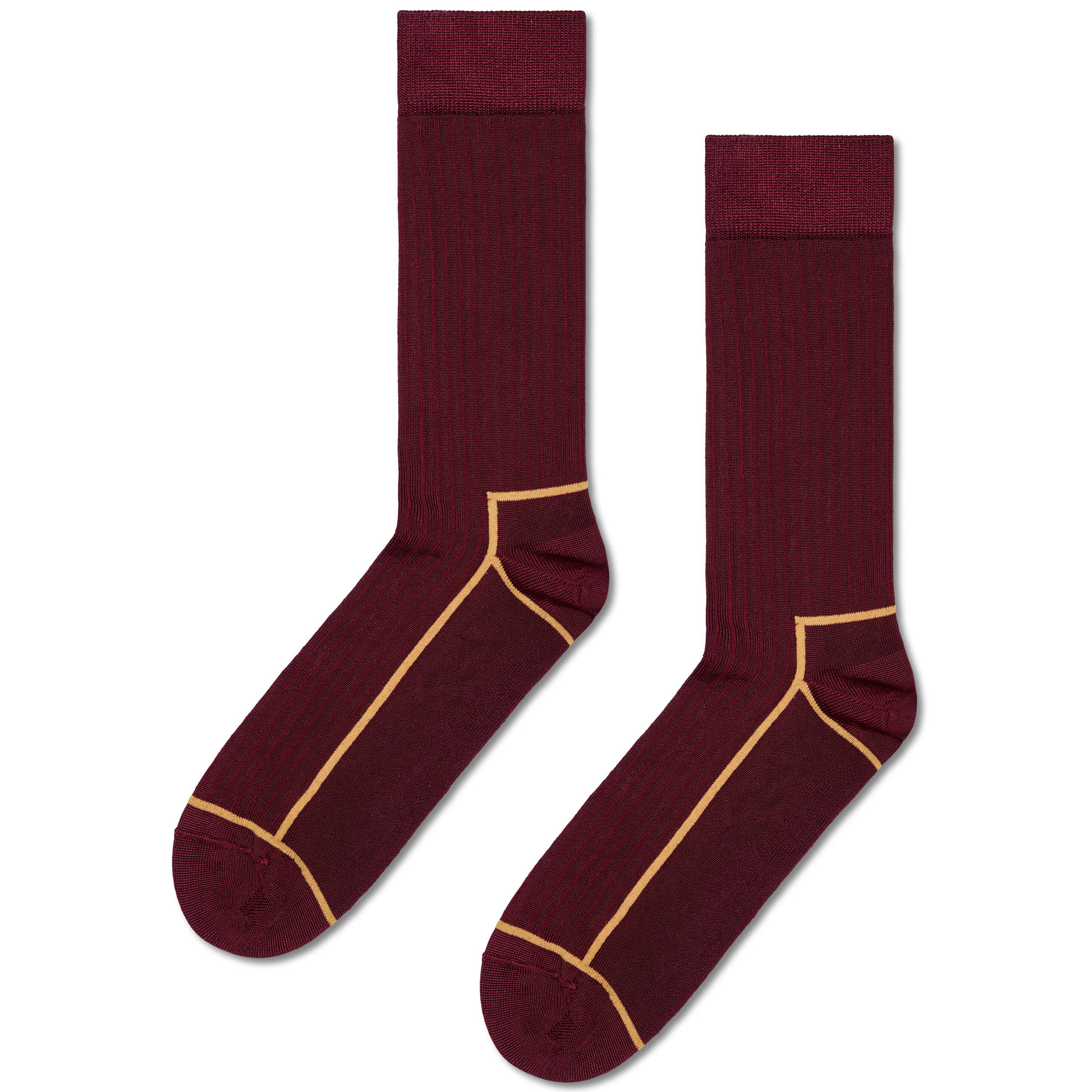 Contrast Stripe Sock