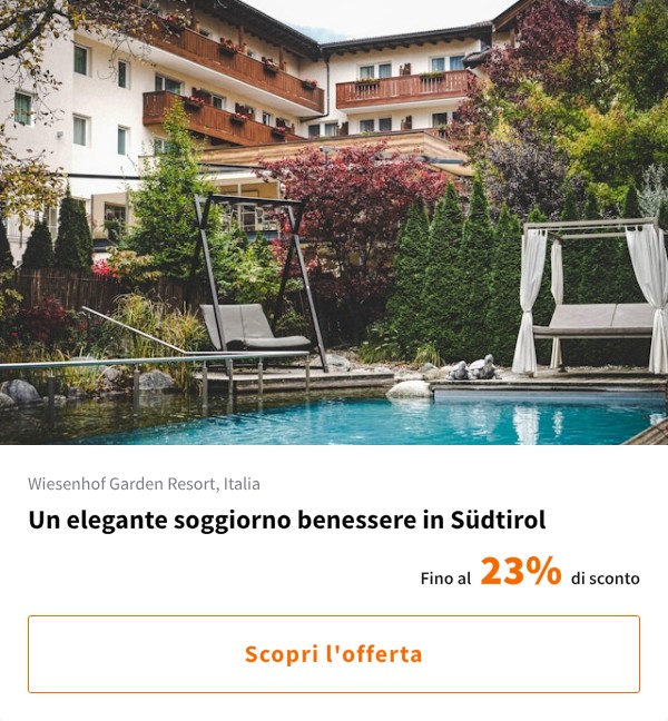 Un elegante soggiorno benessere in Südtirol