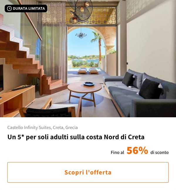 Un 5* per soli adulti sulla costa Nord di Creta