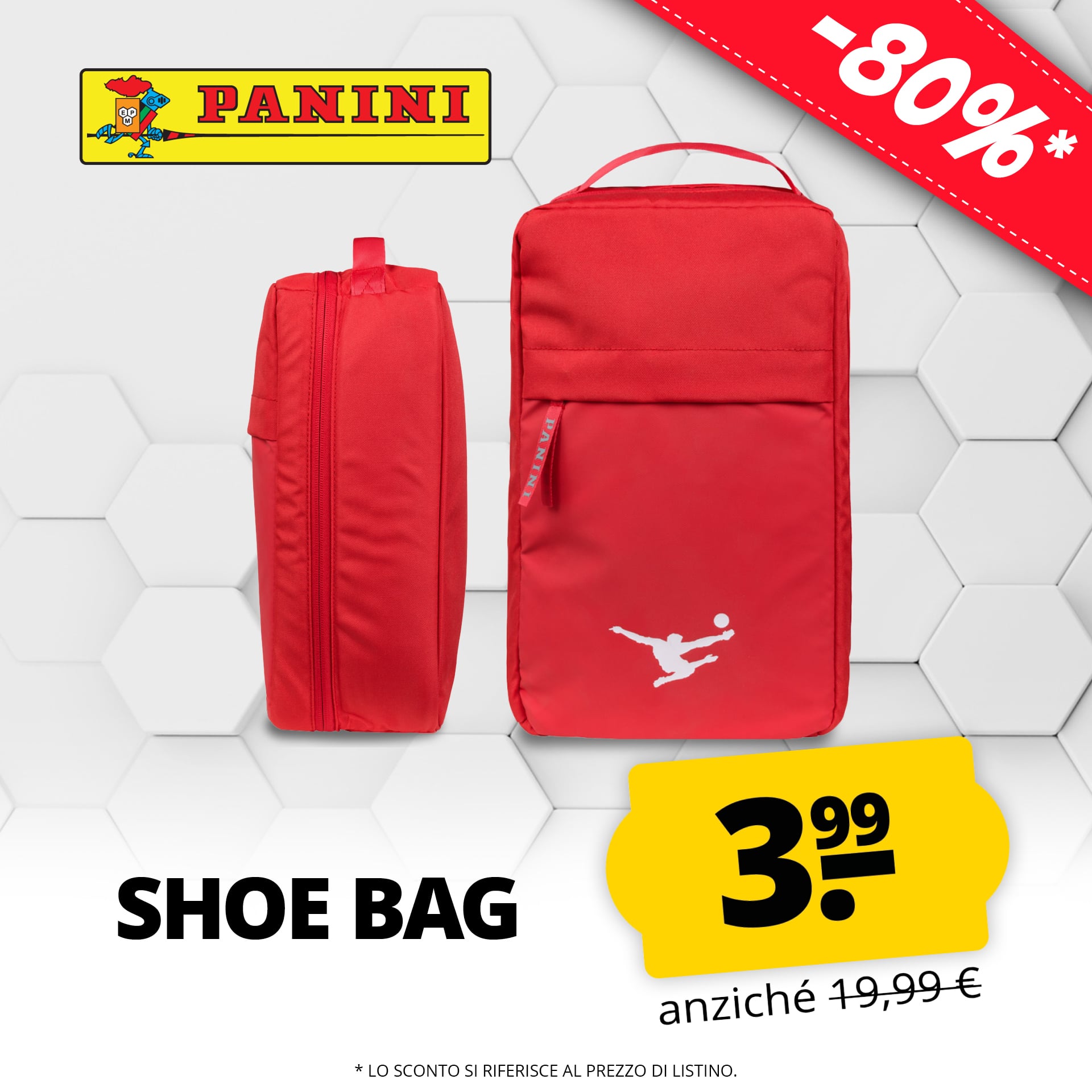 Panini unisex borsa per scarpe