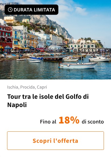Tour tra le isole del Golfo di Napoli