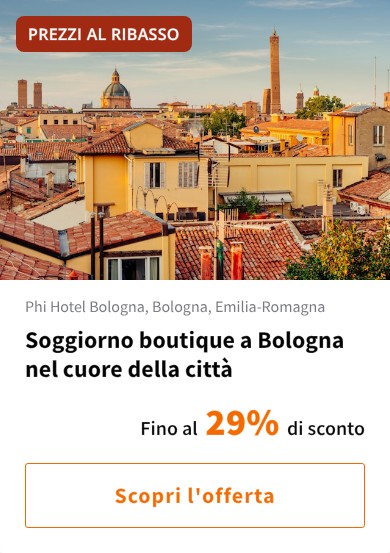 Soggiorno boutique a Bologna nel cuore della città