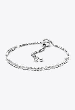 Sparkling Slider Tennis Bracelet