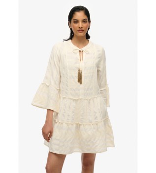 miniabito-beige-a-maniche-lunghe-a-balze