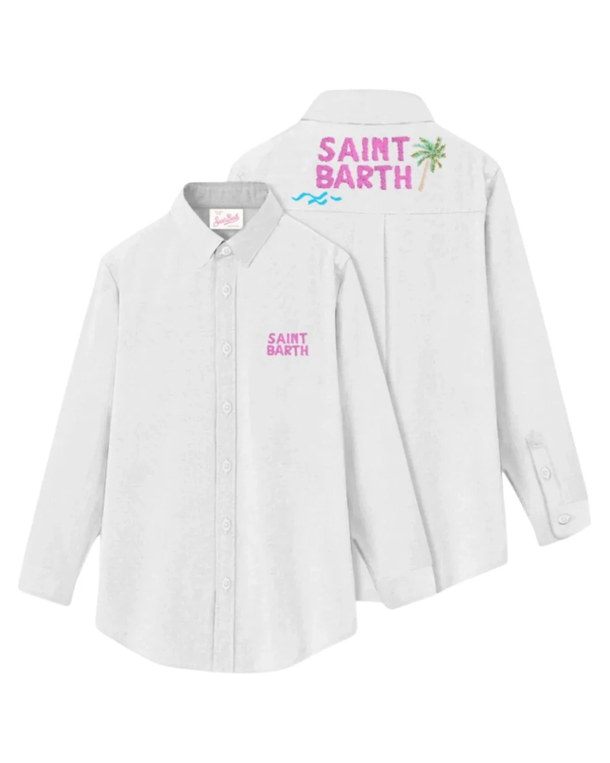 Image of Camicia Saint Barth con Palma