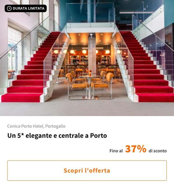 Un 5* elegante e centrale a Porto