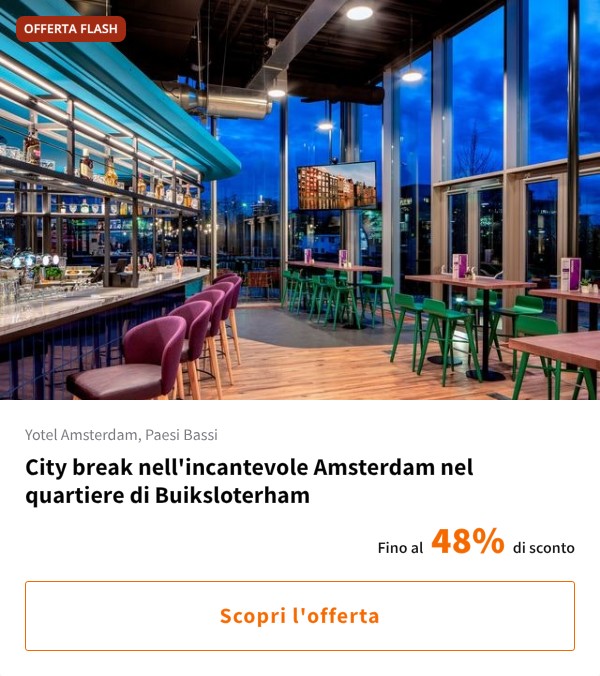 City break nell'incantevole Amsterdam nel quartiere di Buiksloterham