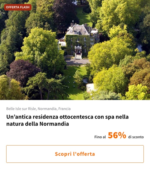 Un’antica residenza ottocentesca con spa nella natura della Normandia