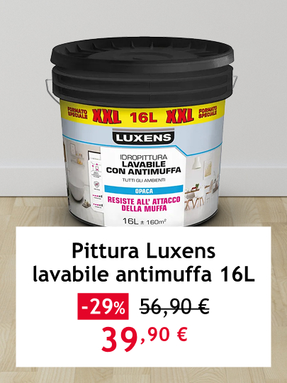 pittura LUXENS lavabile antimuffa 16 litri