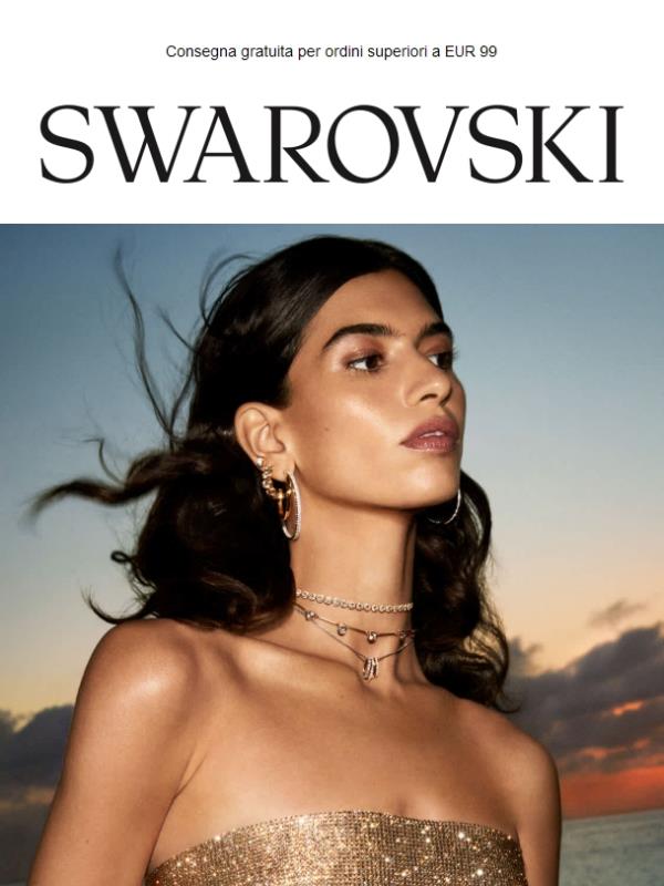 Indossa Swarovski per essere raggiante