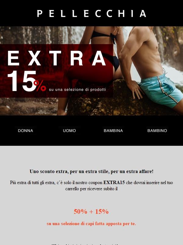 ULTIMI GIORNI per il tuo extra sconto! 😱 Affrettati per avere il 50% + 15% su questa selezione