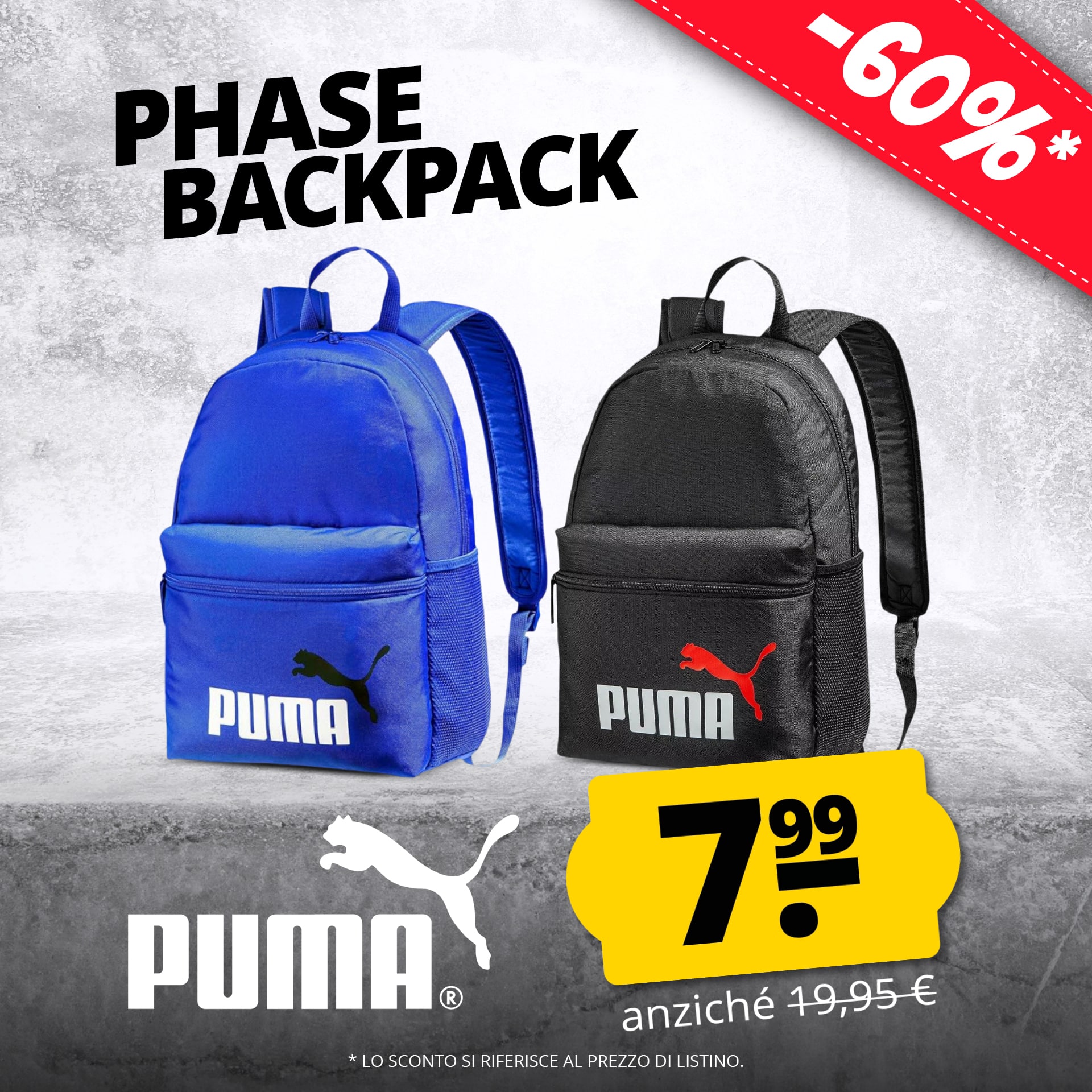 Puma phase unisex zaino