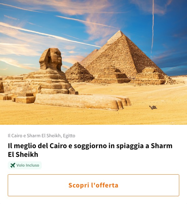 Il meglio del Cairo e soggiorno in spiaggia a Sharm El Sheikh