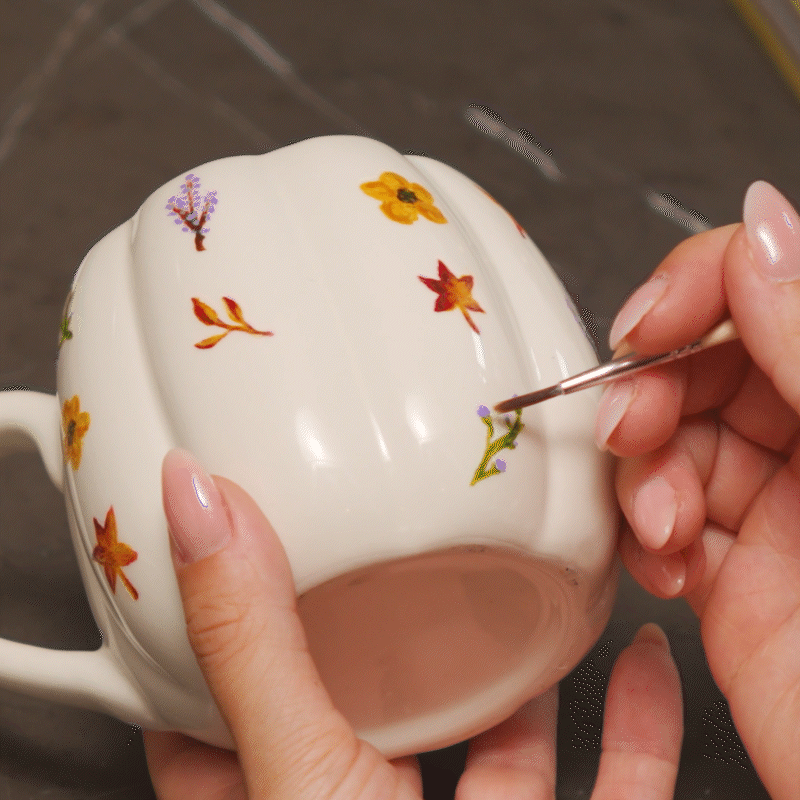 DIY Pumpkin Mug