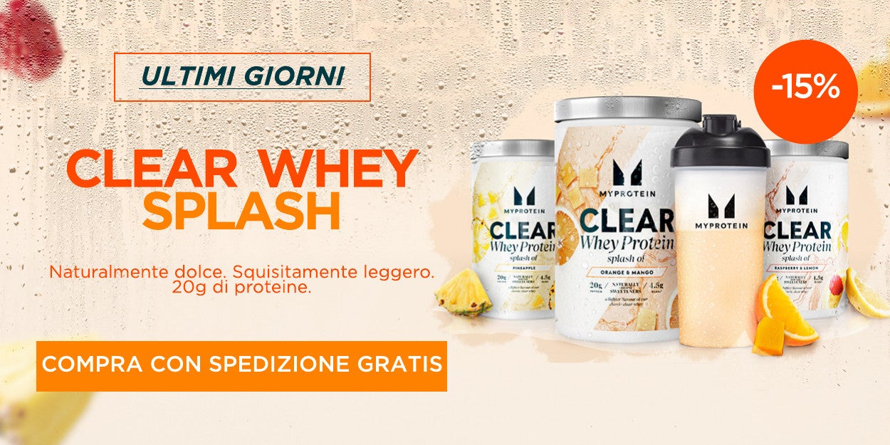 clear whey splash