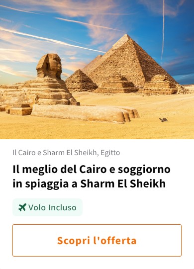 Il meglio del Cairo e soggiorno in spiaggia a Sharm El Sheikh
