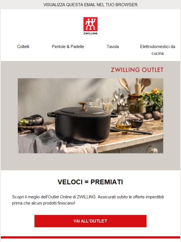 Il meglio dell’Outlet