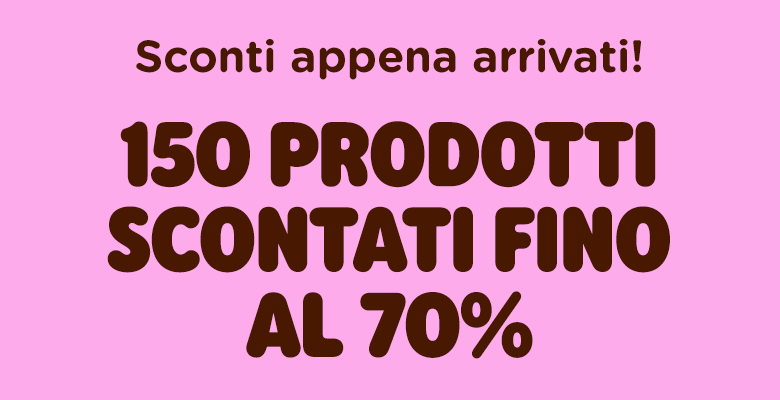  Sconti appena arrivati!
