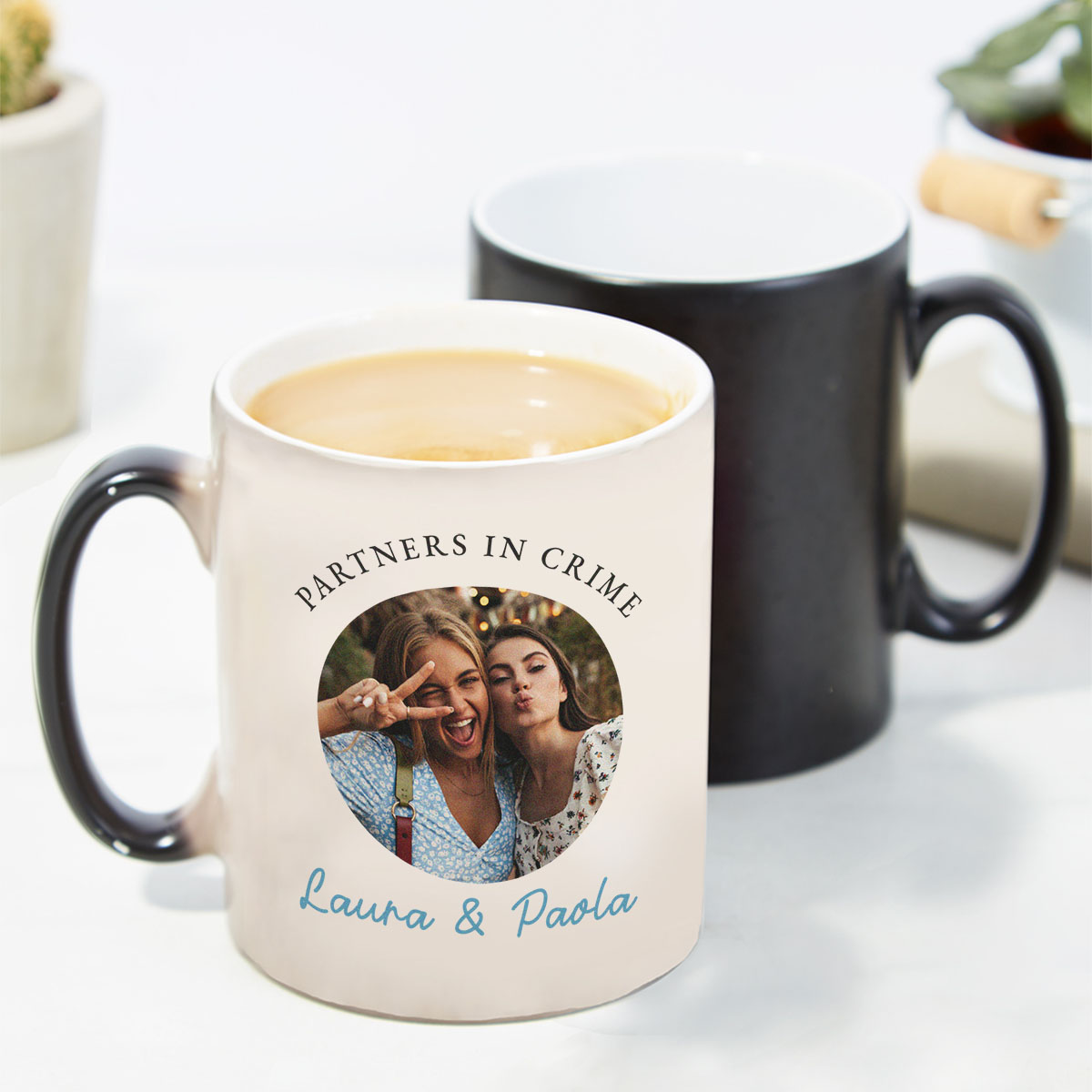 Image of Tazza Personalizzata con Foto e 3 Righe