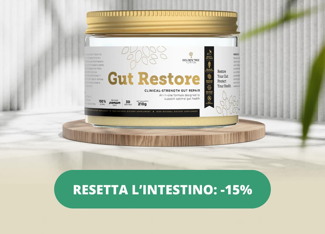 RESETTA L’INTESTINO: -15%