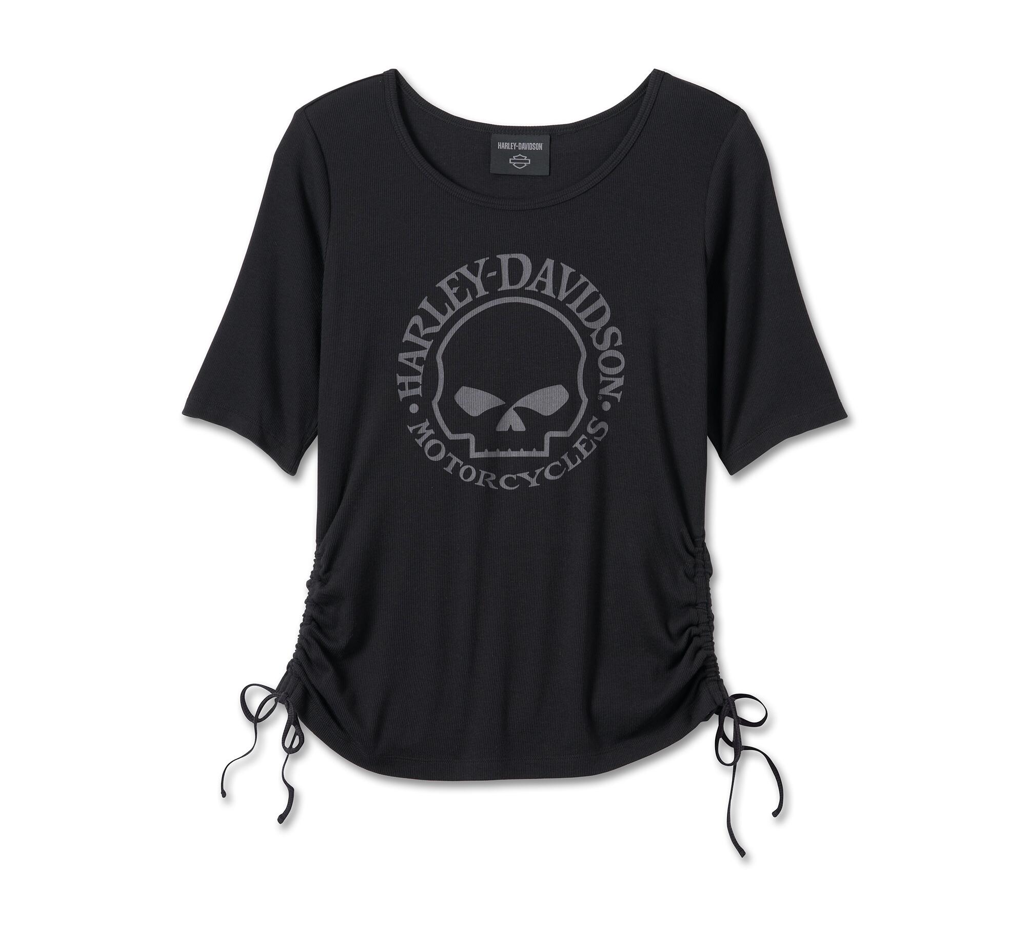 Willie G Skull Tie Knit Top