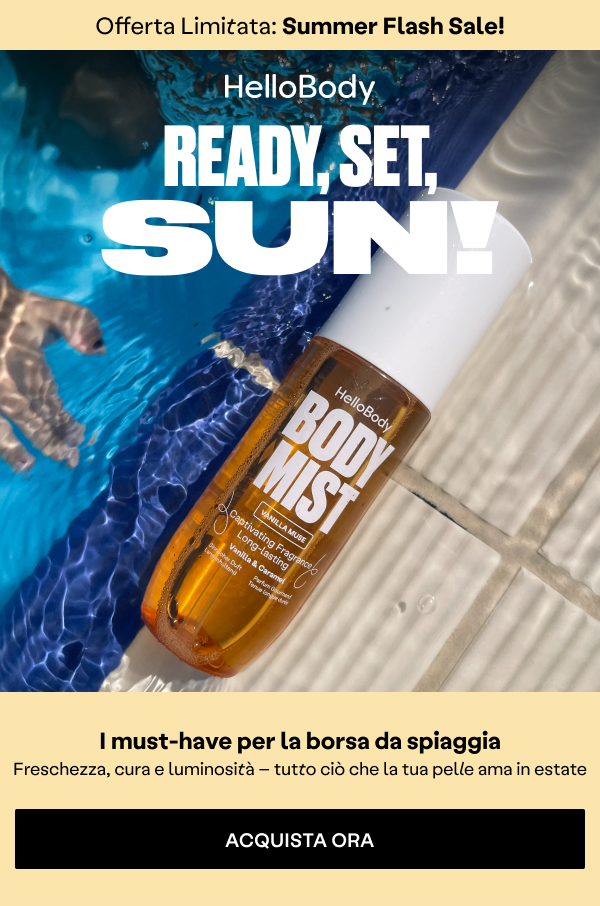 Ready, set, sun! I must-have per la borsa da spiaggia!