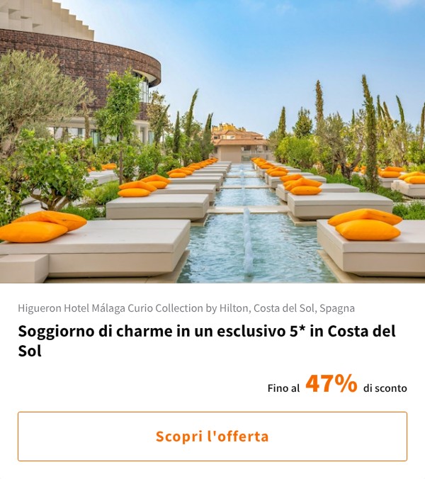 Soggiorno di charme in un esclusivo 5* in Costa del Sol