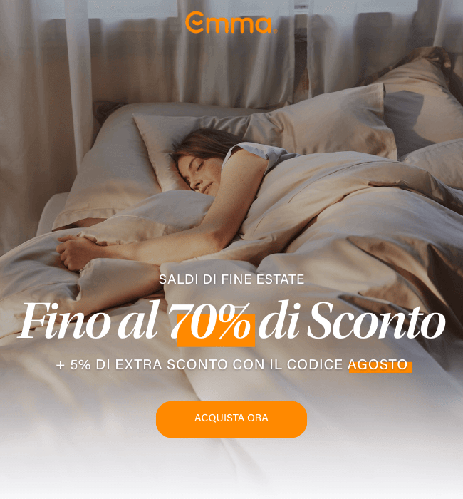 SALDI DI FINE ESTATE Fino al 70% di Sconto + 5% DI EXTRA SCONTO CON IL CODICE AGOSTO ACQUISTA ORA