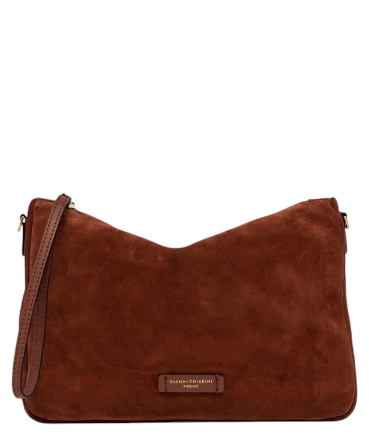 Image of Pochette Nora Pouch in Pelle Scamosciata