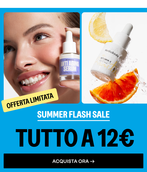 Tutto a 12€ - Summer Flash Sale