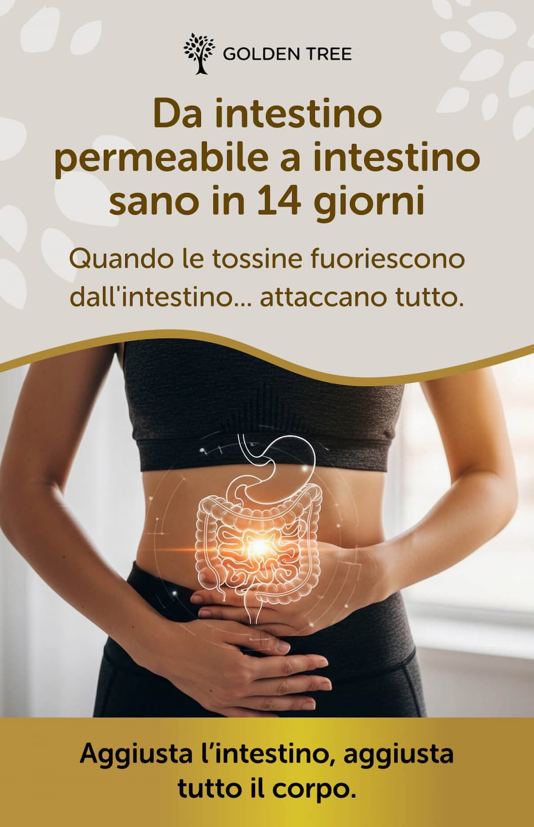 Da intestino permeabile a intestino sano in 14 giorni Quando le tossine fuoriescono dall'intestino... attaccano tutto.  Aggiusta l’intestino, aggiusta tutto il tuo corpo. 