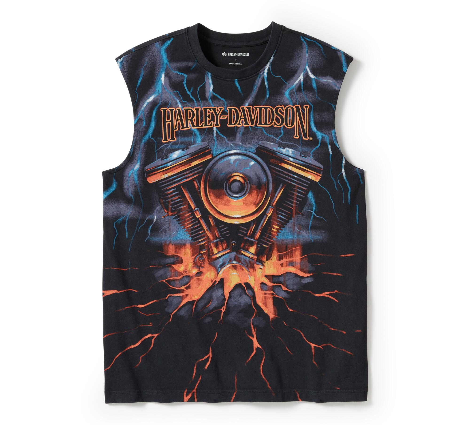 Mens Evo Lightning Muscle Tee
