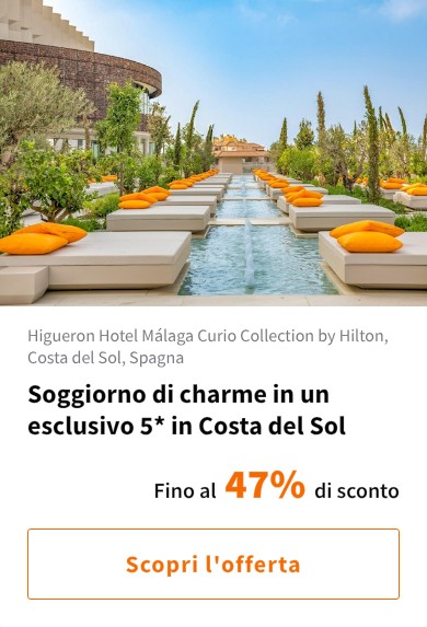 Soggiorno di charme in un esclusivo 5* in Costa del Sol