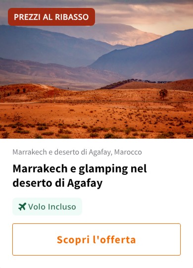 Marrakech e glamping nel deserto di Agafay