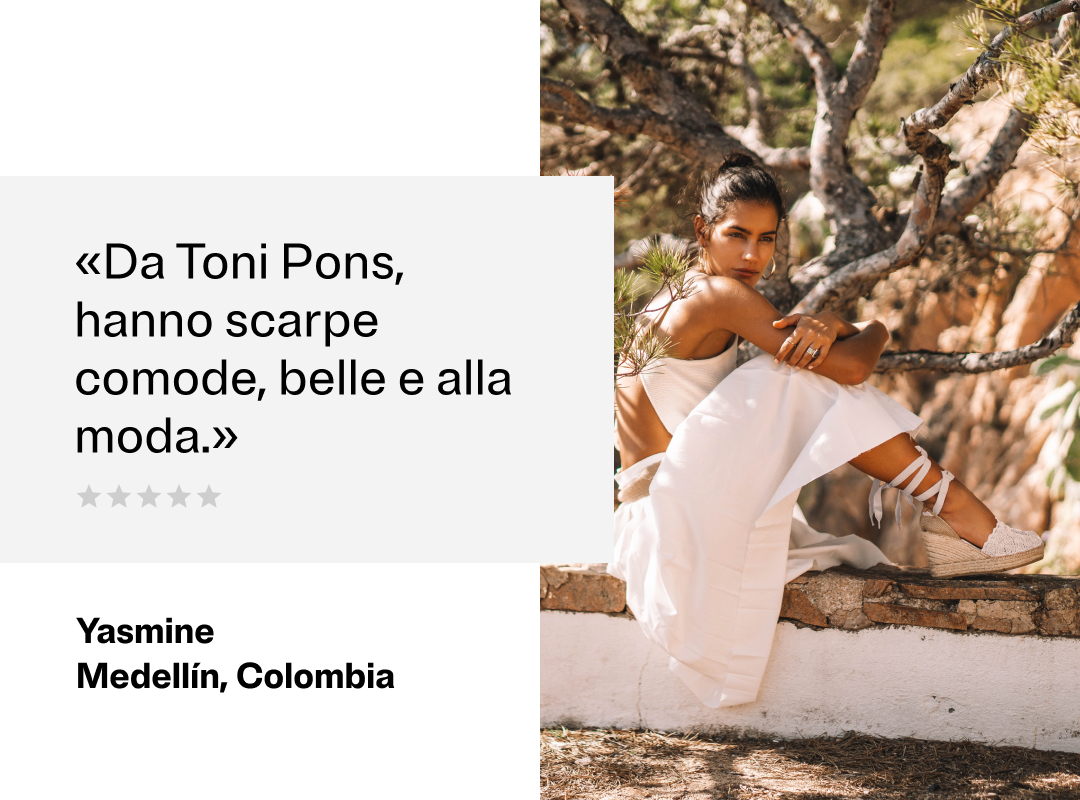 Da Toni Pons, hanno scarpe comode, belle a alla moda