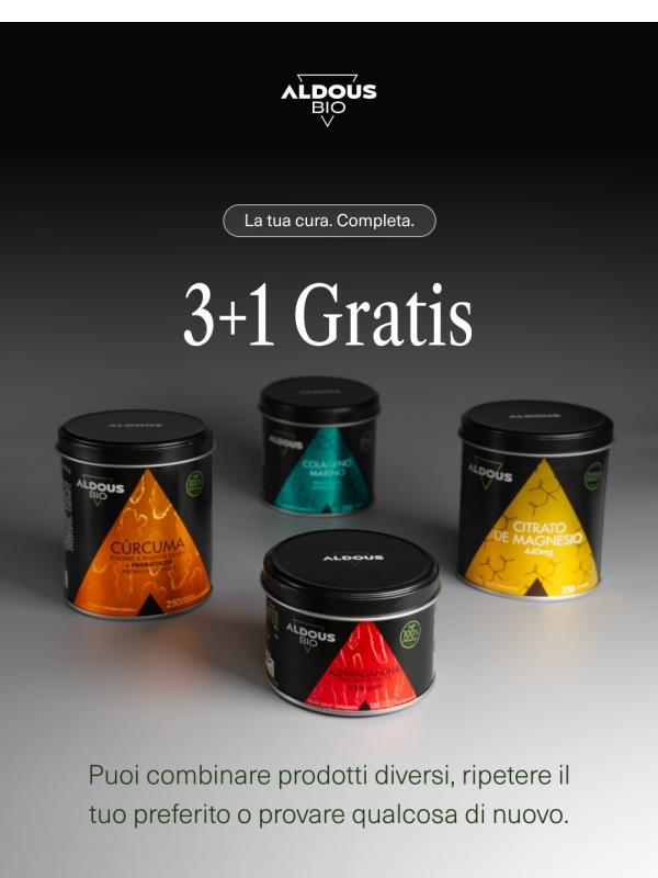 Ultimo giorno per prenderne 4 e pagarne solo 3 ⌛