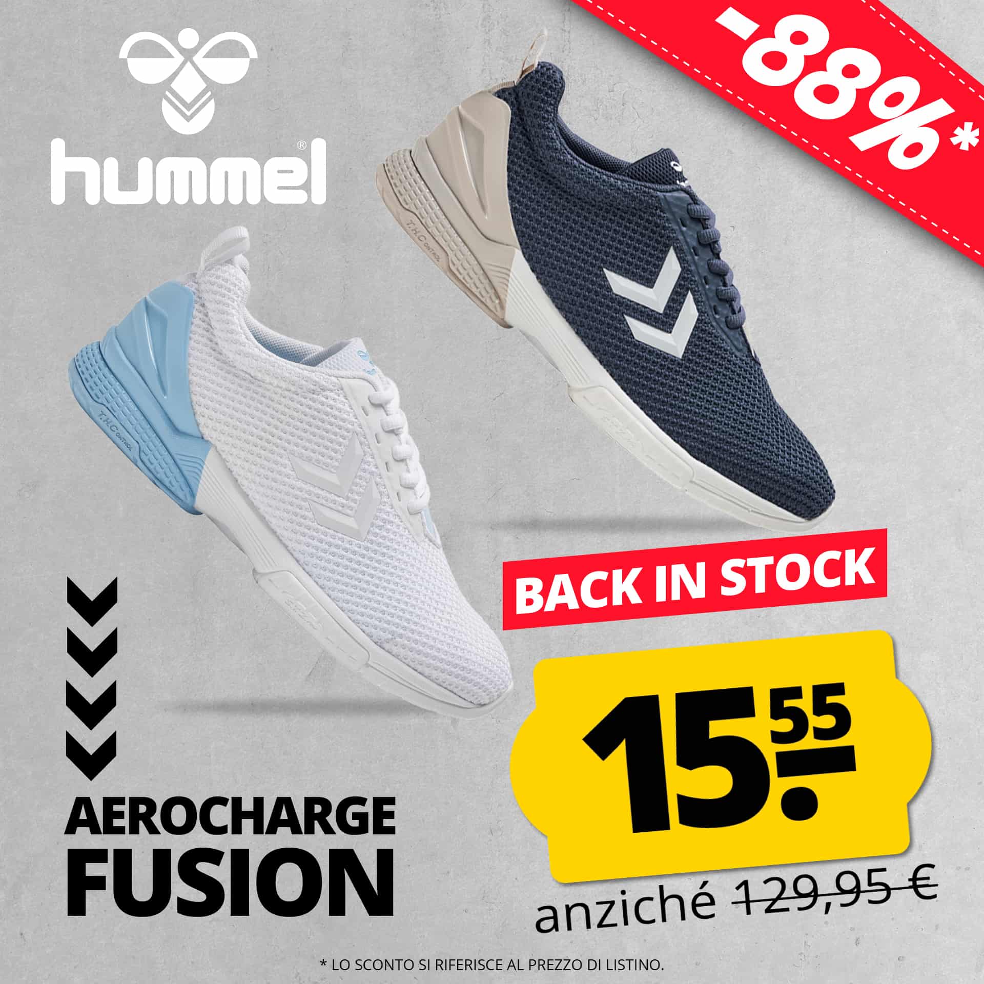 hummel scarpe aerocharge fusion stz uomo