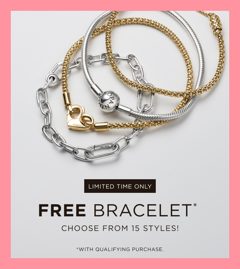 Free Bracelet with qualifying spend