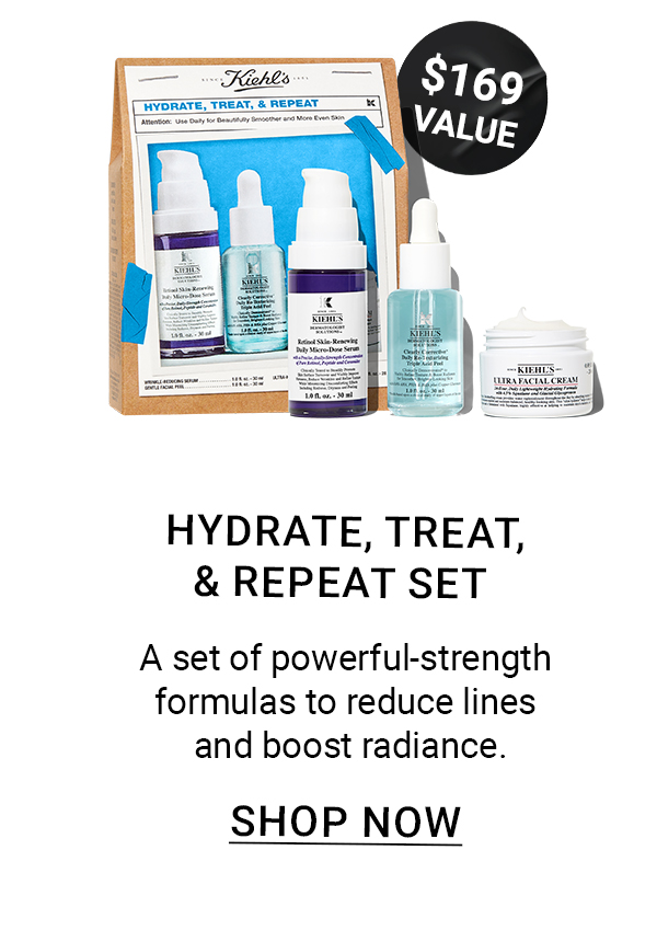 HYDRATE, TREAT, & REPEAT SET