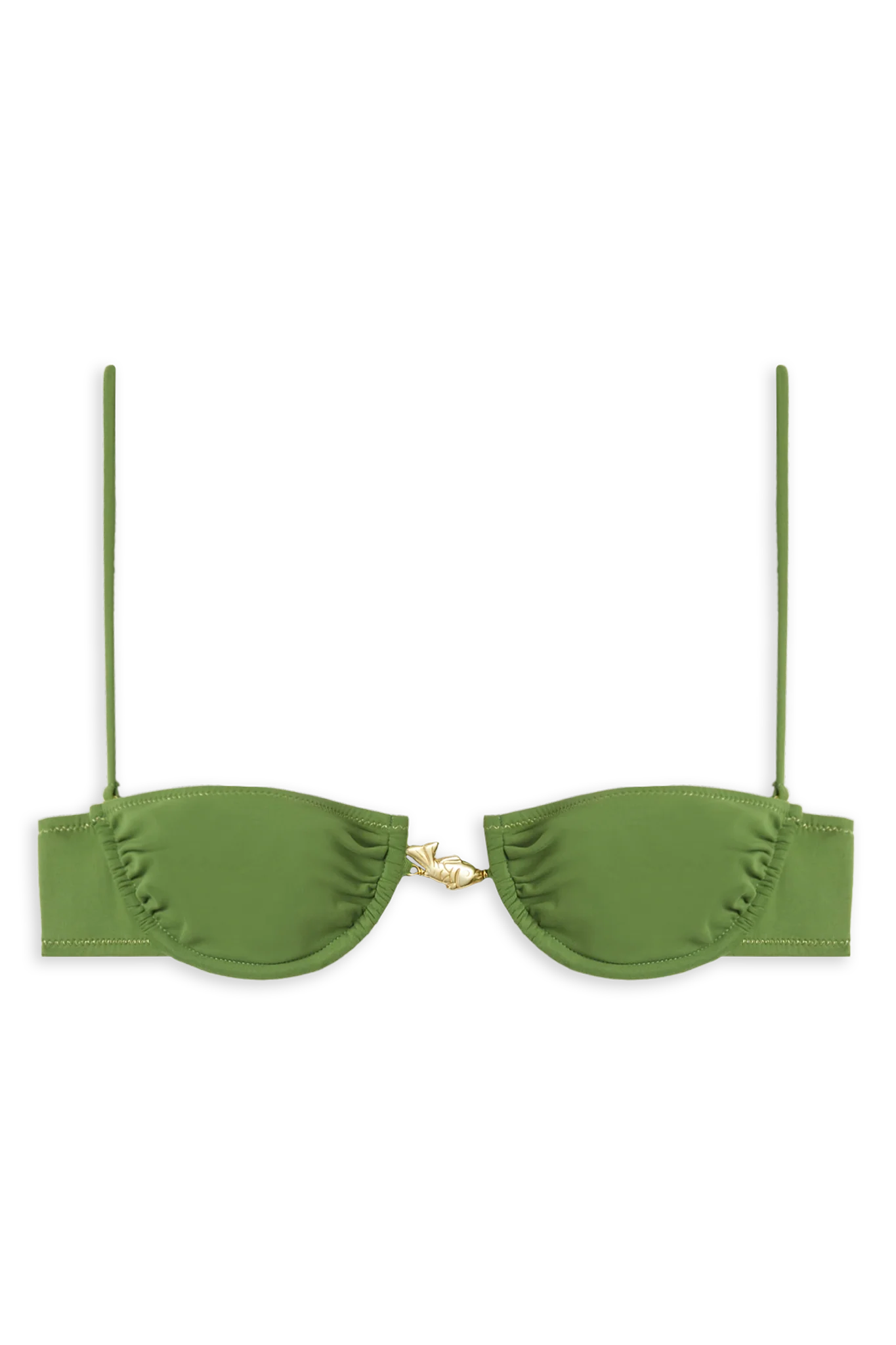 Image of Hammond Bikini Top // Emerald Green