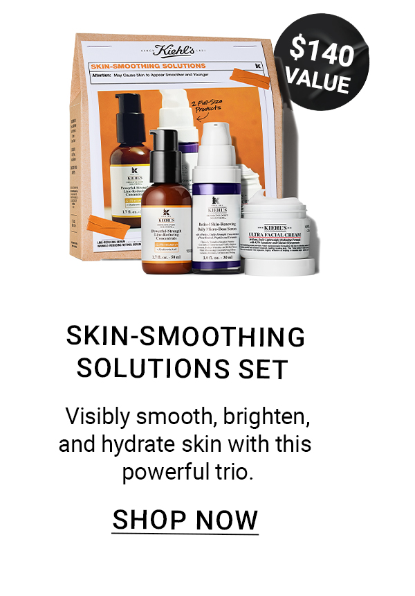 SKIN-SMOOTHING SOLUTIONS SET