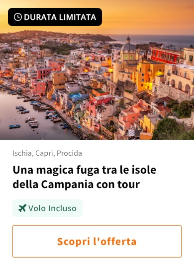 Una magica fuga tra le isole della Campania con tour